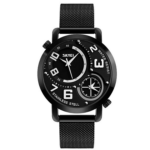 Чоловічі наручні годинники Skmei Moon 9168 Чорний