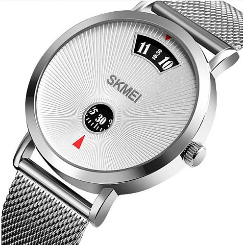 Мужские наручные часы Skmei 1489 Серебристый