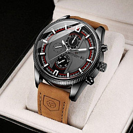 Часы наручные мужские Forsining Tennesy Brown