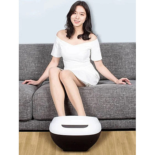 Масажер для ніг і ступнів з підігрівом Benbo BZ-9028 Білий (1454184647)