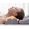 Подушка массажная роликовая для шеи, спины и тела с функцией подогрева Paradise Sound 501-С Серый (1477900013)