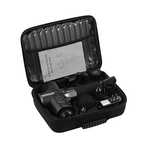 Масажер Booster Rlaxyoo S3 6 насадок 2400 мАг 30 режимів Чорний (1509753804)