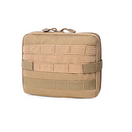 Подсумок общего назначения No Brand Molle 25.5x19.0x5.5 см Бежевый (1532571921)