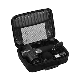 Масажер Booster Rlaxyoo S3 6 насадок 2400 мАг 30 режимів Чорно-сірий (1552057872)