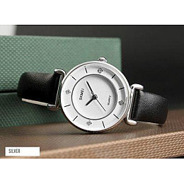 Женские классические часы Skmei 1330 Серебристый