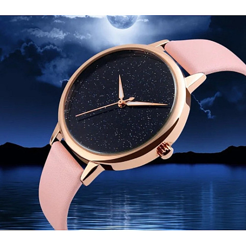 Женские часы Skmei 9141 Moon Розовый