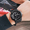 Чоловічі спортивні наручні годинники Skmei 1742 Hamlet Чорний