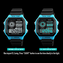 Годинники наручні Skmei 1299 Black