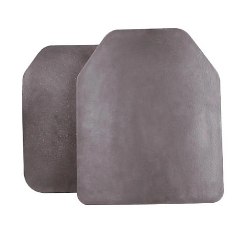 Комплект бронеплит для плитоноски No Brand 4-го класу Durostat 25х30 см Сірий (1629969606)