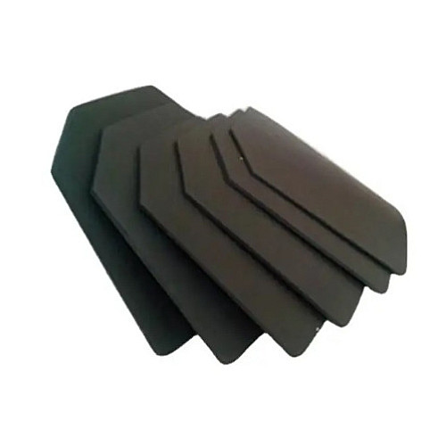 Комплект бронеплит для плитоноски No Brand 4-го класу Durostat 25х30 см Сірий (1629969606)