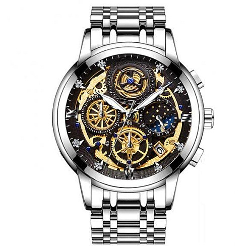 Мужські класичні годинники WishDoIt Baks