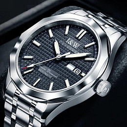 Годинники класичні Carnival Carbon Silver