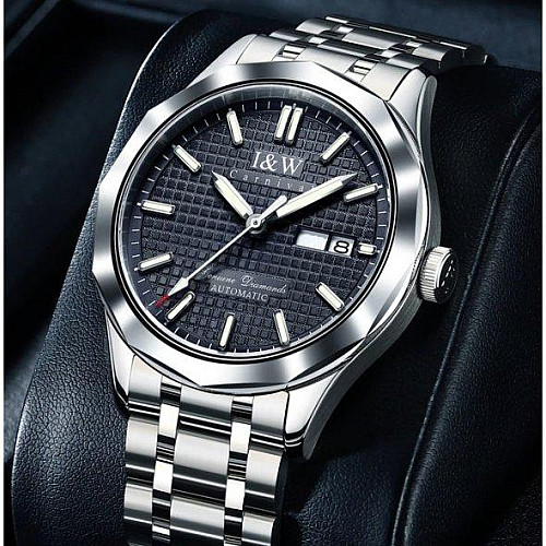 Годинники класичні Carnival Carbon Silver