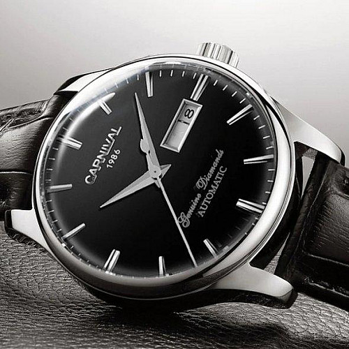 Годинники наручні Carnival Flagman Black