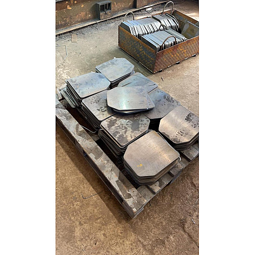 Бронеплити для плитоноски No Brand 4 клас Advance 25х30 см 2 шт Чорно-бежевий (1641862030)