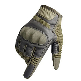 Защитні рукавички No Brand FQMILITAR004 Оливковий L (1645486590)