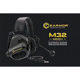 Тактические активные наушники EARMOR М32 FG Койот (1650221569)