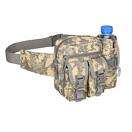 Сумка поясна армійська No Brand 21x16x10 см Піксель (1656527082)