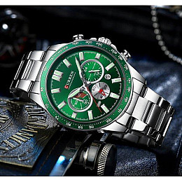 Часы наручные Curren Diablo silver