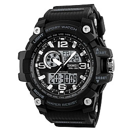 Чоловічі наручні годинники Skmei Disel 1283 Чорний