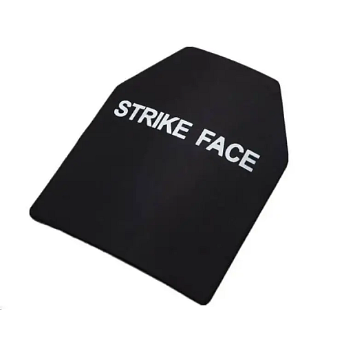 Бронеплити No Brand Strike face 6 клас NIJ IV 2.7 кг 25x30 см 2 шт Чорний (1675261406)