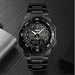 Мужские часы Skmei 1370 Marshal Черный