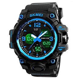 Чоловічі наручні годинники Skmei Hamlet 1155 Синій