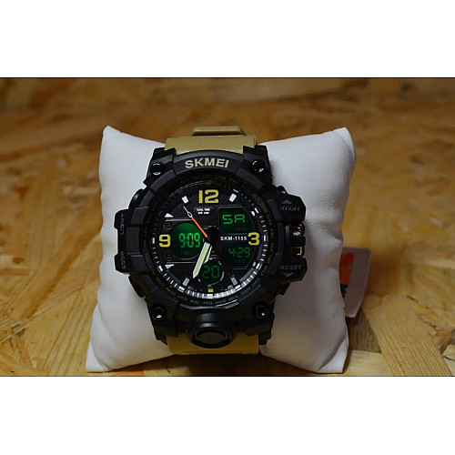 Мужские часы Skmei Hamlet 1155 Хаки