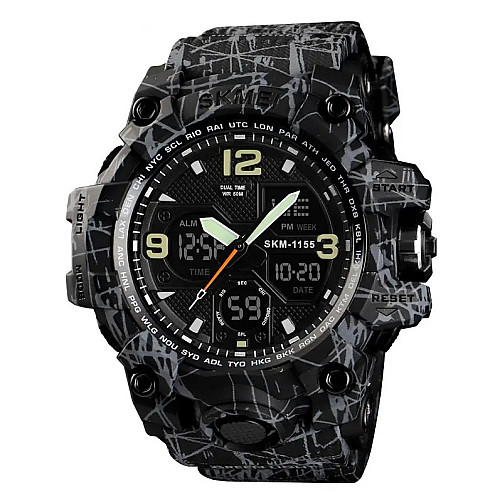 Чоловічі наручні годинники Skmei Hamlet 1155 Чорний