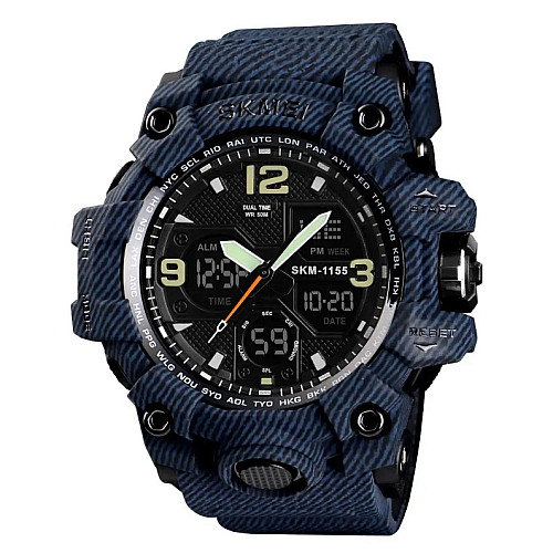 Часы мужские Skmei Hamlet 1155 Синий джинс