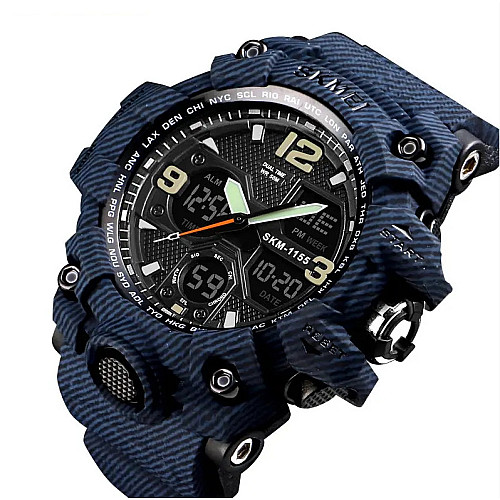 Часы мужские Skmei Hamlet 1155 Синий джинс