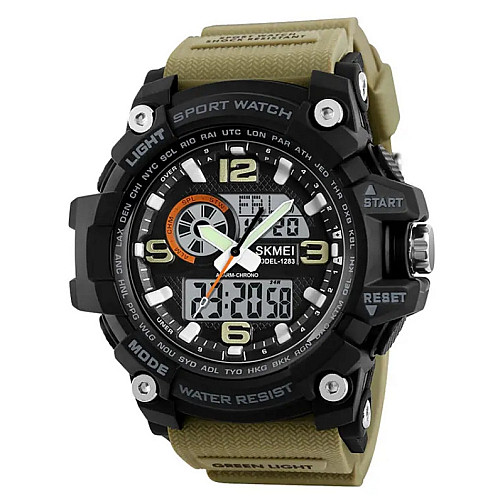 Мужские часы Skmei Disel 1283 Хаки