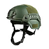 Кевларовий балистичний шолом MICH 2000 NIJ IIIA Універсальний Оливковий