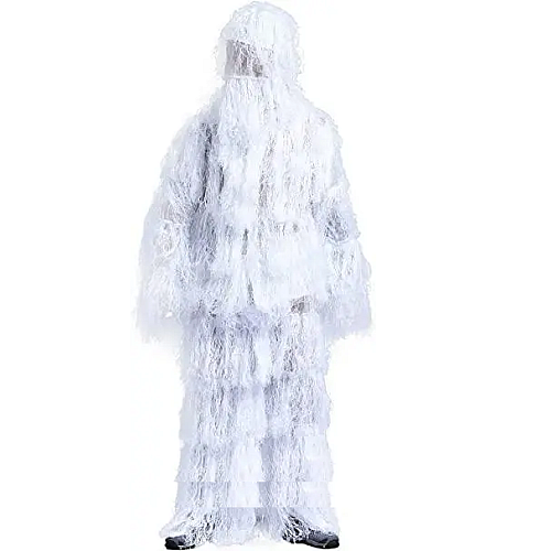 Костюм маскировочний No Brand Зима One Size Білий (1690110849)