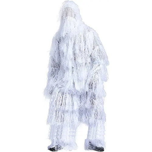 Костюм маскировочний No Brand Зима One Size Білий (1690110849)