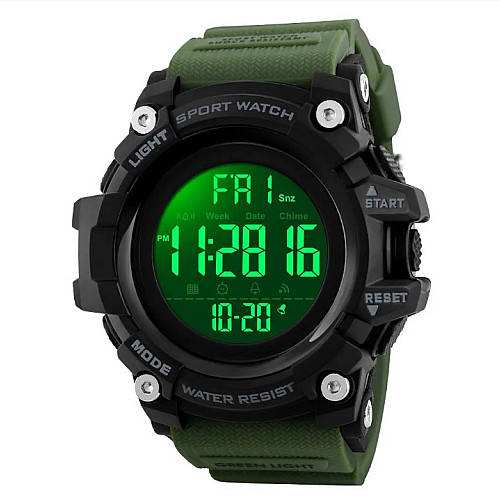 Чоловічі спортивні годинники Skmei 1384 Зелений
