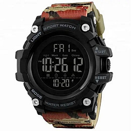 Чоловічі спортивні годинники Skmei 1384 Камуфляж