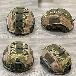 Балістичний шолом-каска FAST Helmet і кавер L Мультикам