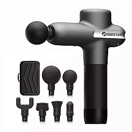 Масажер Booster Lightsaber U1 2500 мАг 6 насадок Чорний (1702027147)