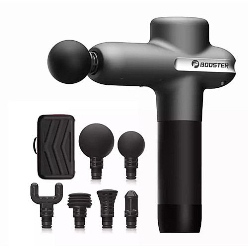 Масажер Booster Lightsaber U1 2500 мАг 6 насадок Чорний (1702027147)