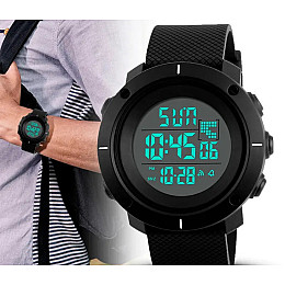 Чоловічі спортивні годинники Skmei 1213 dekker Чорний