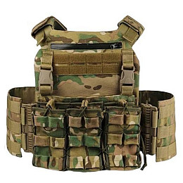 Плитоноска без плит з швидкознімною системою No Brand One Size Мультикам (1710135987)