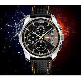 Часы мужские Skmei 9106 Spider Black