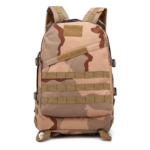 Рюкзак тактический No Brand Molle Oxford 43 л Светлый камуфляж (1713134240)