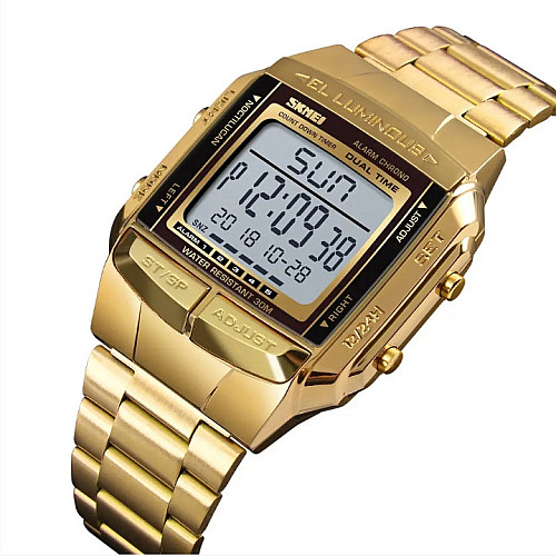 Спортивні годинники Skmei Illuminator Золотистий