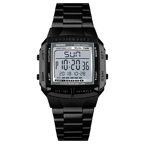 Часы Skmei Illuminator Черный