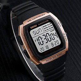 Чоловічі спортивні годинники Skmei 1278 Рожеве золото