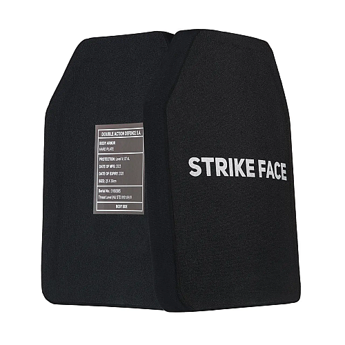 Комплект керамических бронеплит STA Double Action Defence NIJ Level IV 6 класс 2.8 кг (2051997549)