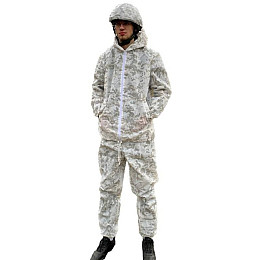Костюм маскировочний Alpine 170-195 см Білий мультикам (2055795426)