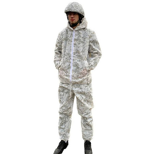 Костюм маскировочний Alpine 170-195 см Білий мультикам (2055795426)